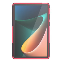 Чехол Hybrid Armor для Xiaomi Pad 5 / Pad 5 Pro (черный + розовый)