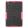 Чехол Hybrid Armor для Xiaomi Pad 5 / Pad 5 Pro (черный + розовый)