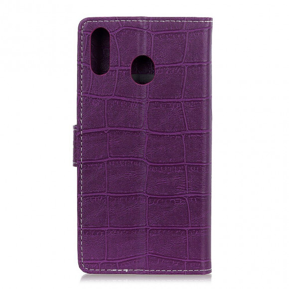 Чехол Crocodile Texture для Samsung Galaxy A30 / Galaxy A20 (фиолетовый) Чехол Crocodile Texture для Samsung Galaxy A30 / Galaxy A20 (фиолетовый)