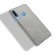 Кожаная накладка-чехол для Samsung Galaxy A20s (серый)