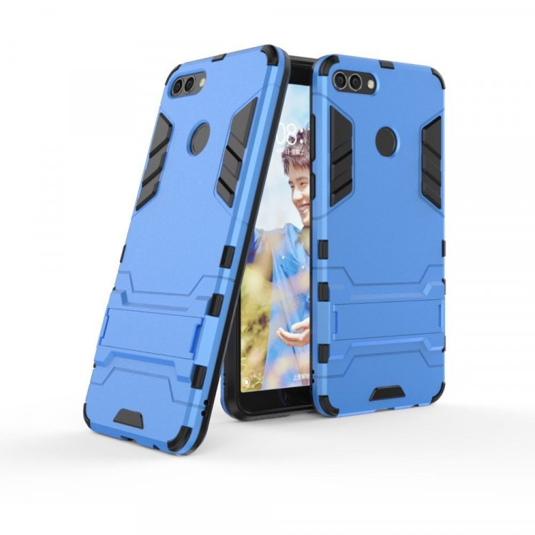 Чехол Duty Armor для Huawei Y9 (2018) / Enjoy 8 Plus  (голубой)