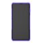 Чехол Hybrid Armor для Samsung Galaxy S10 (черный + фиолетовый)