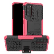 Чехол Hybrid Armor для Samsung Galaxy S20 (черный + розовый) Чехол Hybrid Armor для Samsung Galaxy S20 (черный + розовый)