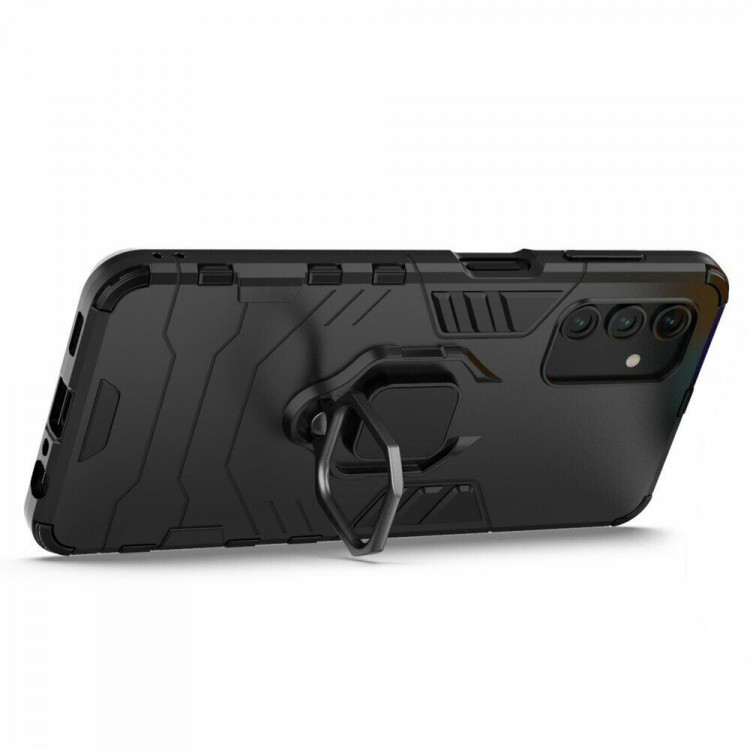 Чехол Armor Ring Holder для Samsung Galaxy A13 4G (черный)