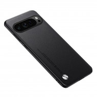 Чехол из искусственной кожи для Google Pixel 9, Pixel 9 Pro (черный) Чехол из искусственной кожи для Google Pixel 9, Pixel 9 Pro (черный)