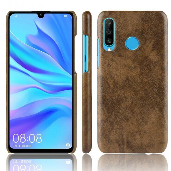 Кожаная накладка-чехол для Huawei P Smart+ (Plus) 2019 / Enjoy 9s / Honor 10i (коричневый) Кожаная накладка-чехол для Huawei P Smart+ (Plus) 2019 / Enjoy 9s / Honor 10i (коричневый)