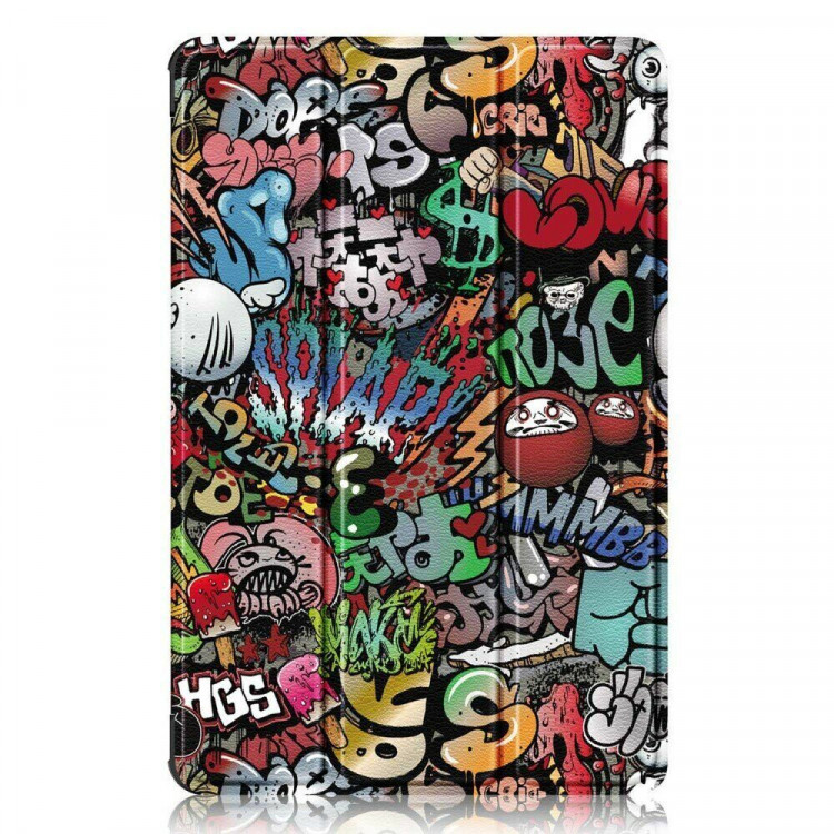 Чехол Smart Case для Xiaomi Pad 5 Pro 12.4 дюйма (Graffiti)