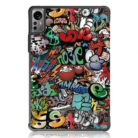 Чехол Smart Case для Xiaomi Pad 5 Pro 12.4 дюйма (Graffiti)