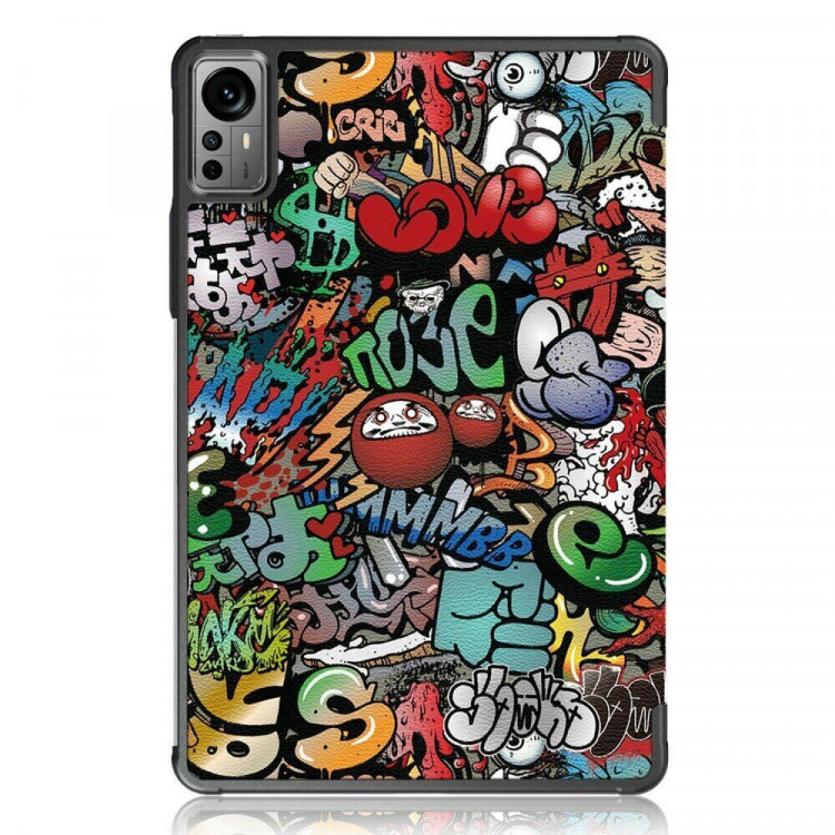 Чехол Smart Case для Xiaomi Pad 5 Pro 12.4 дюйма (Graffiti)