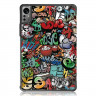 Чехол Smart Case для Xiaomi Pad 5 Pro 12.4 дюйма (Graffiti)