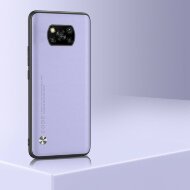 Чехол из искусственной кожи для Xiaomi Poco X3 NFC / Poco X3 / Poco X3 Pro (светло-фиолетовый) Чехол из искусственной кожи для Xiaomi Poco X3 NFC / Poco X3 / Poco X3 Pro (светло-фиолетовый)