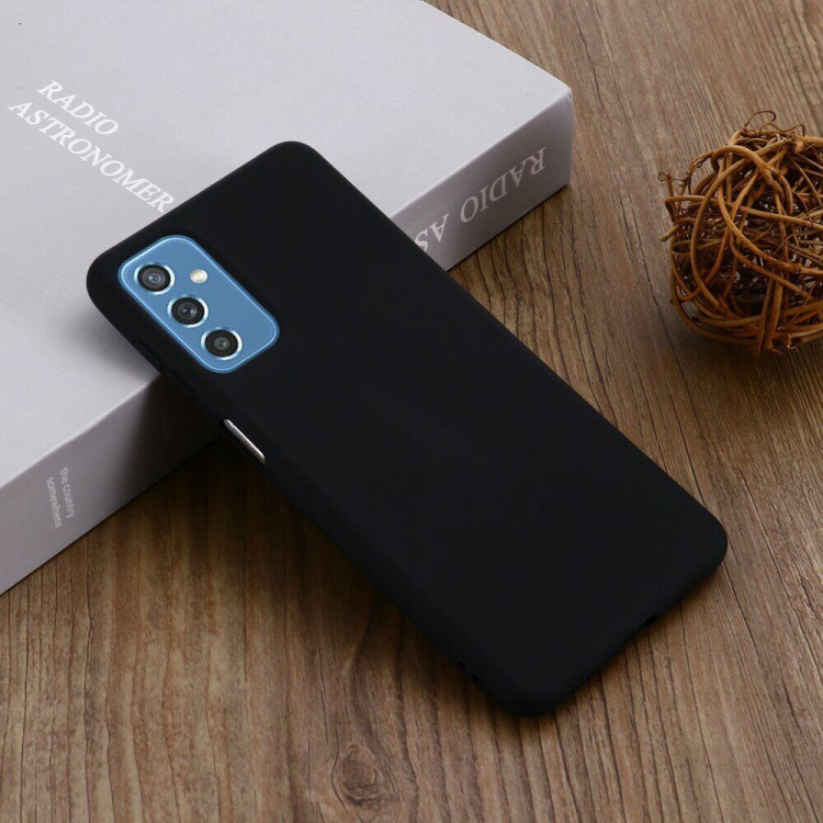 Силиконовый чехол Mobile Shell для Samsung Galaxy M52 5G (черный)