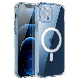 Чехол Clear Case MagSafe для iPhone 12 Pro Max (прозрачный)