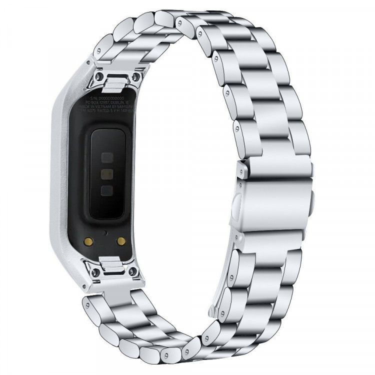 Стальной браслет для Samsung Galaxy Fit E SM-R375 (серебряный)