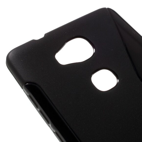 Нескользящий чехол для Huawei Honor 5X (черный)