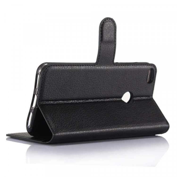 Чехол для Huawei Honor 8 lite с визитницей (черный)