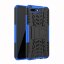 Чехол Hybrid Armor для Huawei Honor 10 (черный + голубой)