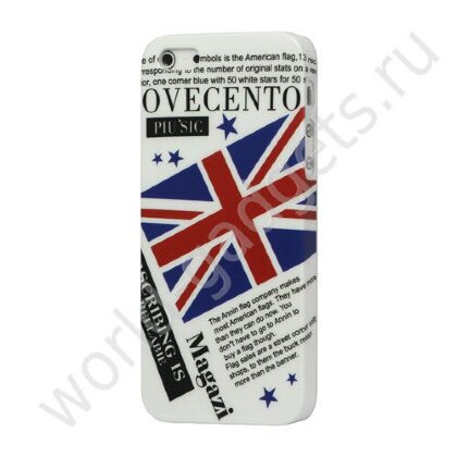 Пластиковый чехол England flag для iPhone 5