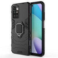 Чехол Armor Ring Holder для Xiaomi Redmi 10 / Redmi 10 2022 (черный)