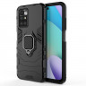Чехол Armor Ring Holder для Xiaomi Redmi 10 / Redmi 10 2022 (черный)