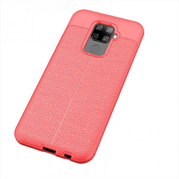 Чехол-накладка Litchi Grain для Huawei Nova 5i Pro / Mate 30 Lite (красный)
