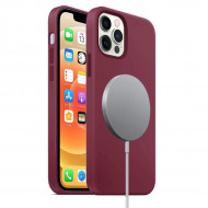 Чехол MagSafe для iPhone 12 / iPhone 12 Pro (сливовый) Чехол MagSafe для iPhone 12 / iPhone 12 Pro (сливовый)
