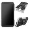 Чехол Hybrid Armor для LG Stylus 3 M400DY (черный + белый)
