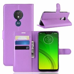 Чехол для Motorola Moto G7 Power (фиолетовый)