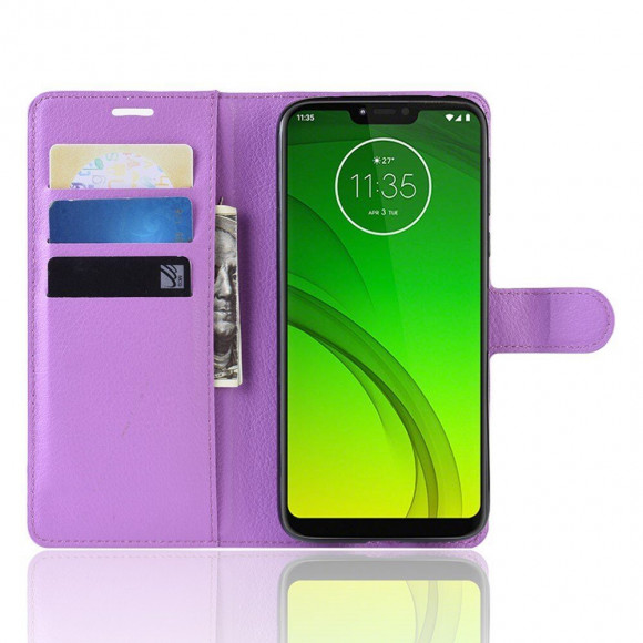 Чехол для Motorola Moto G7 Power (фиолетовый) Чехол для Motorola Moto G7 Power (фиолетовый)