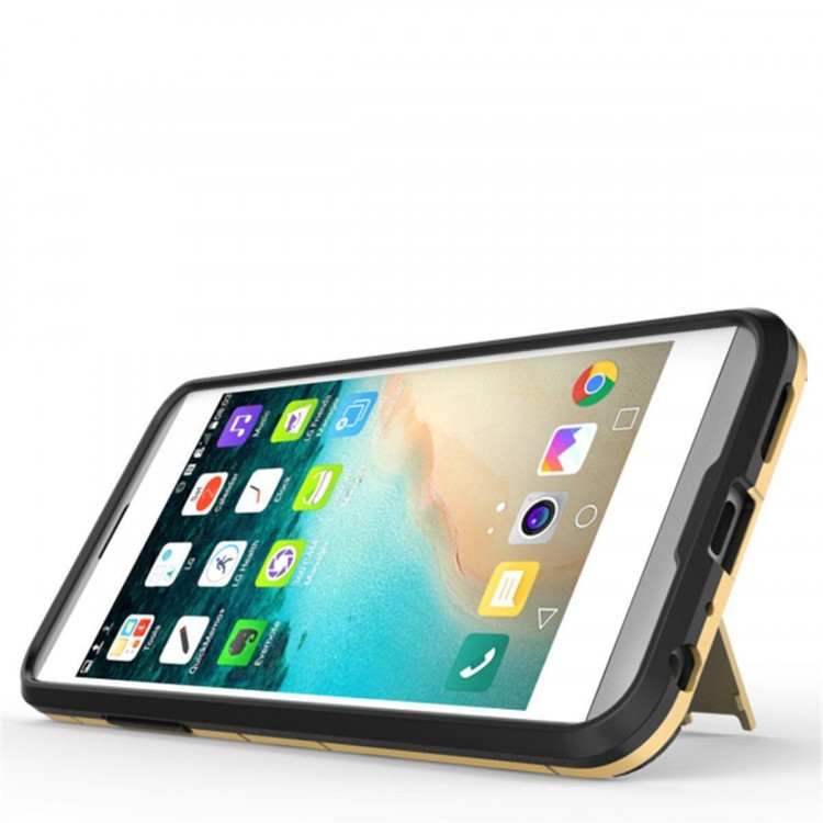 Чехол Duty Armor для LG Q8 (голубой)