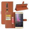 Чехол с визитницей для Lenovo Phab 2 Pro (коричневый)