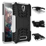 Чехол Hybrid Armor для Lenovo A2010 (черный + белый) Чехол Hybrid Armor для Lenovo A2010 (черный + белый)
