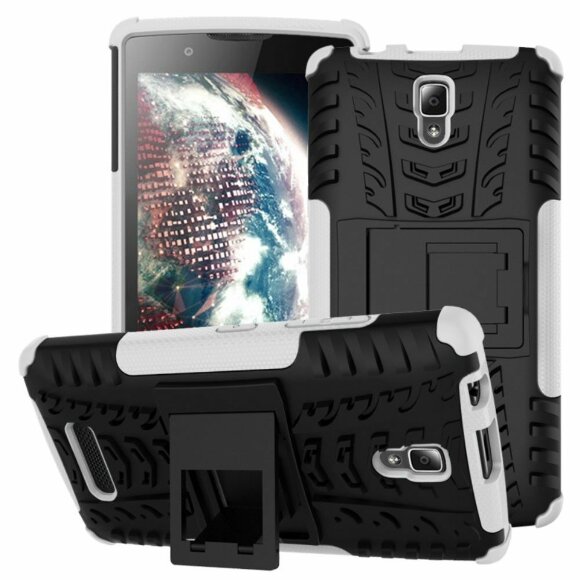 Чехол Hybrid Armor для Lenovo A2010 (черный + белый)