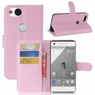 Чехол с визитницей для Google Pixel 2 (розовый)