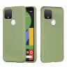 Силиконовый чехол Mobile Shell для Google Pixel 4a 5G (зеленый)