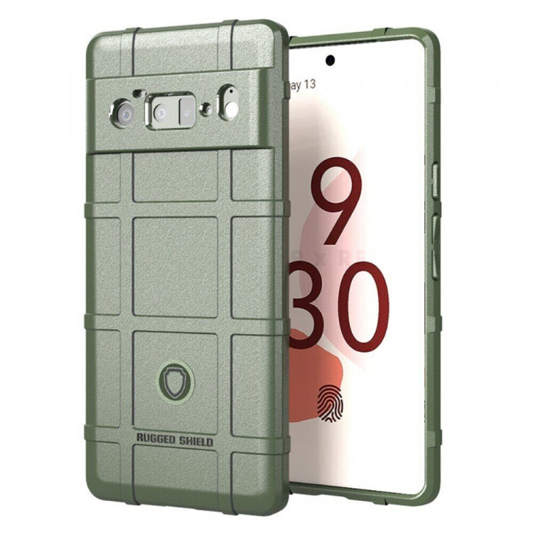 Чехол-накладка Shock-proof для Google Pixel 6 Pro (зеленый)
