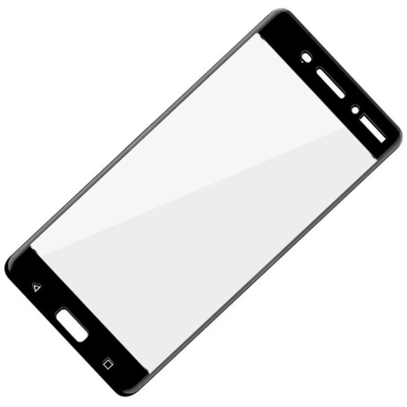 Защитное стекло 3D для Nokia 6 (черный)