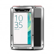 Гибридный чехол LOVE MEI для Sony Xperia XA Ultra (серебряный) Гибридный чехол LOVE MEI для Sony Xperia XA Ultra (серебряный)