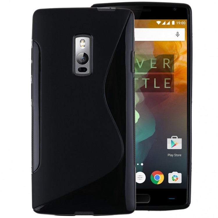 Нескользящий чехол для OnePlus 2 (черный)