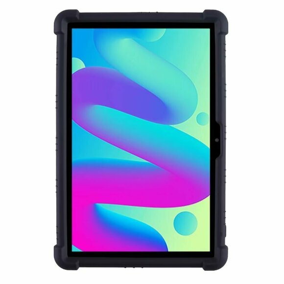 Силиконовый чехол для TCL Tab 10 HD 4G (9160G1, 9161G), TCL Tab 10L (8491X) (черный)
