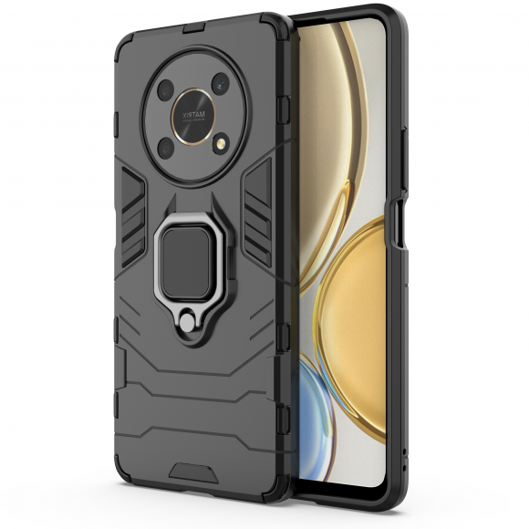 Чехол Armor Ring Holder для Honor X30, Honor X9 5G, Magic4 Lite 5G (черный) Чехол Armor Ring Holder для Honor X30, Honor X9 5G, Magic4 Lite 5G (черный)