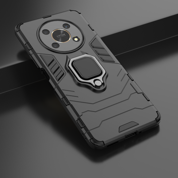 Чехол Armor Ring Holder для Honor X30, Honor X9 5G, Magic4 Lite 5G (черный) Чехол Armor Ring Holder для Honor X30, Honor X9 5G, Magic4 Lite 5G (черный)