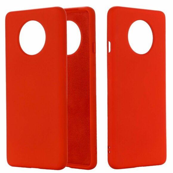 Силиконовый чехол Mobile Shell для OnePlus 7T (красный)
