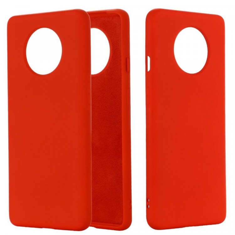 Силиконовый чехол Mobile Shell для OnePlus 7T (красный)
