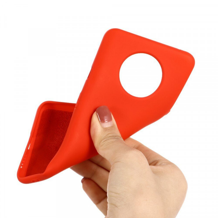 Силиконовый чехол Mobile Shell для OnePlus 7T (красный)