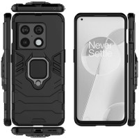 Чехол Armor Ring Holder для OnePlus 10 Pro (черный)