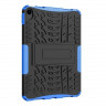 Чехол Hybrid Armor для iPad 10 2022 - 10,9 дюйма (черный + голубой)