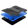 Чехол Hybrid Armor для iPad 10 2022 - 10,9 дюйма (черный + голубой)
