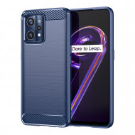 Чехол-накладка Carbon Fibre для Realme 9 4G, Realme 9 Pro+ (темно-синий) Чехол-накладка Carbon Fibre для Realme 9 4G, Realme 9 Pro+ (темно-синий)
