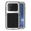 Гибридный чехол LOVE MEI для Samsung Galaxy S23 Plus (серебряный)